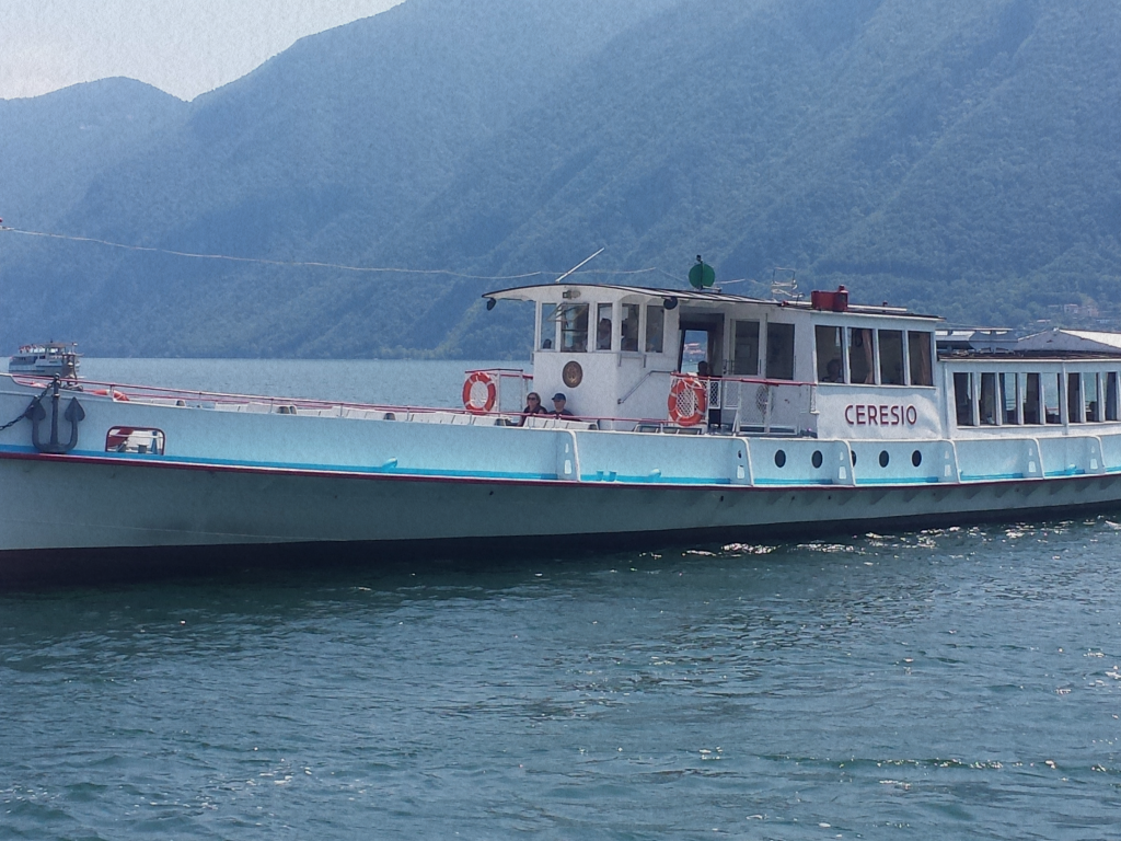Navigazione sul lago di Lugano